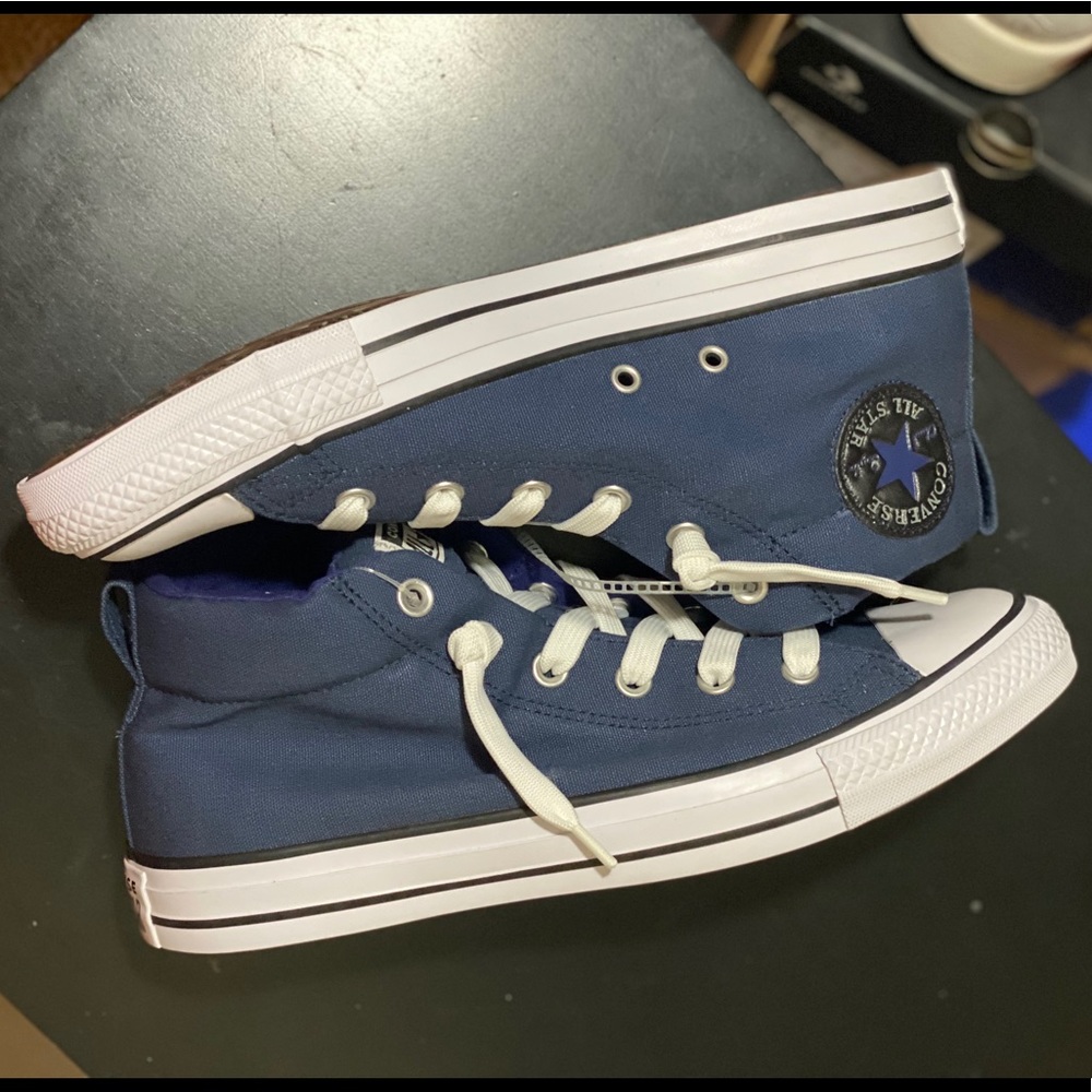 Converse mid-top, size 8 1/2 men